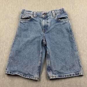 Empyre Shorts Youth 26 Blue Denim Jeans Jorts Baggy Bermuda Skater Streetwear